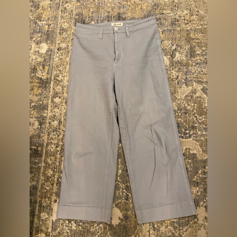 Madewell Blue wide leg pants